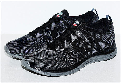 Supreme x Nike Flyknit Lunar 1+ Black Grey